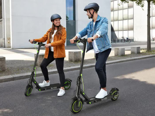 BUNA Classic Electric Scooter for Adults, 350W Motor, 25KM/H, 25 KM Range, 8.5" Pneumatic Tires