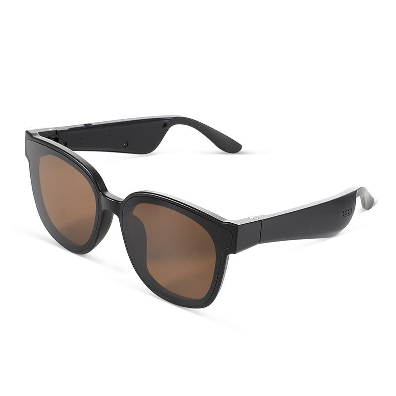 Smart Audio Sunglasses with Bluetooth Earphone - A13 - Dark Green