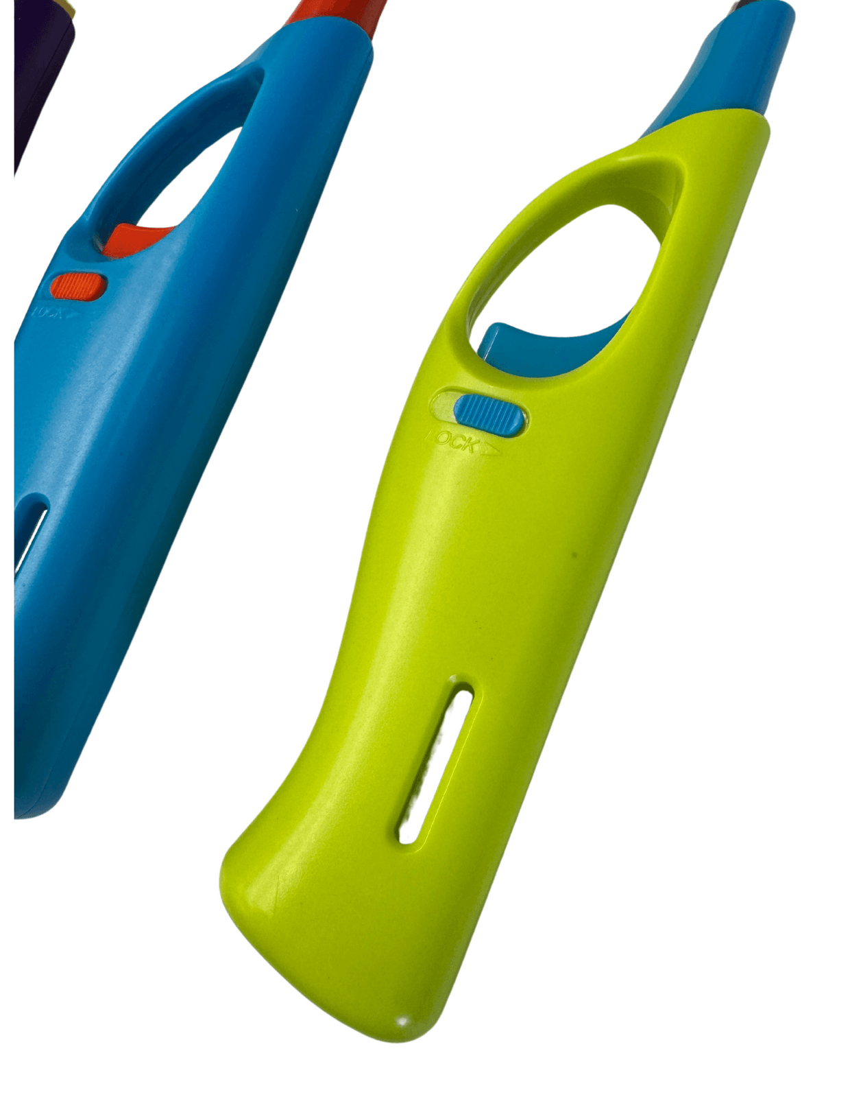 Best 4x Long Gas Lighter for BBQ Kitchen Cigarette w Safety Lock - Assorted Colours | Buy Online at Furniture Things Aus