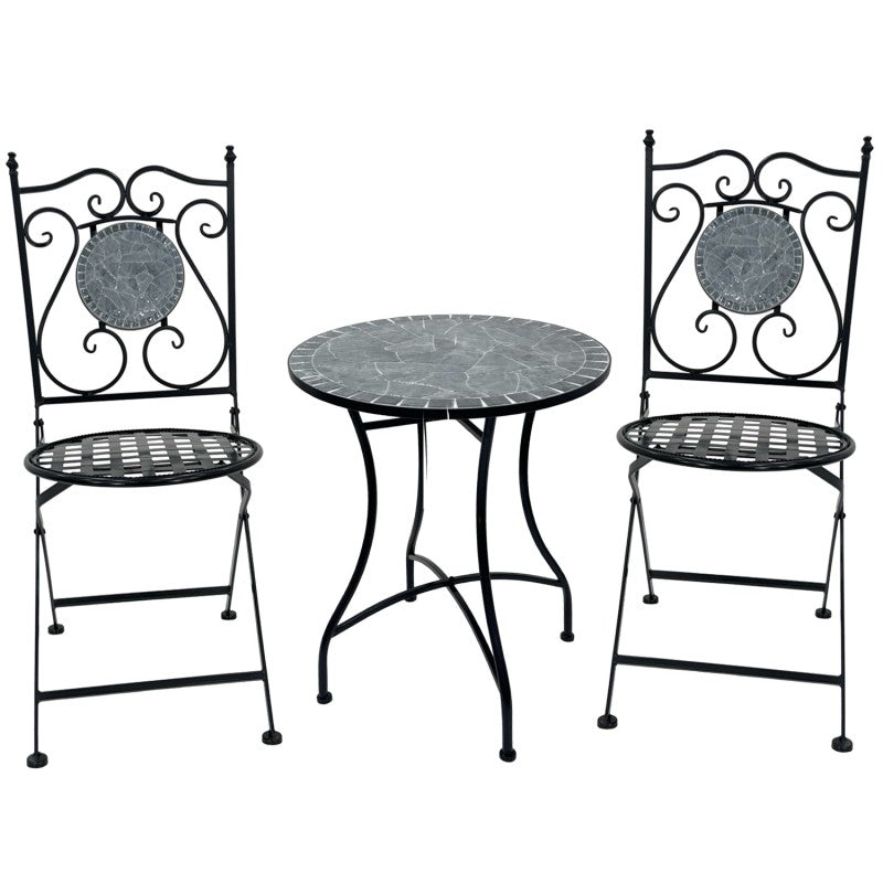 3pc Settings Table Chairs