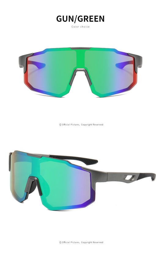 New sports sunglasses men's and women's cycling sunglasses dazzling sunglasses