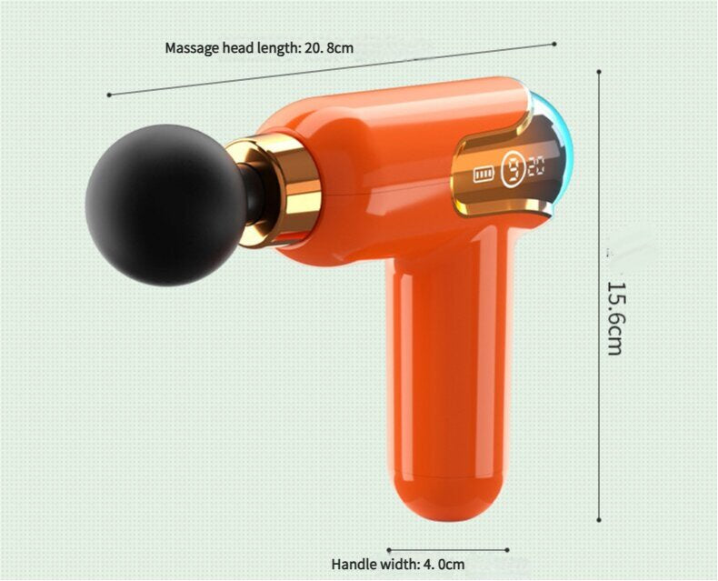 White Portable Massage Gun