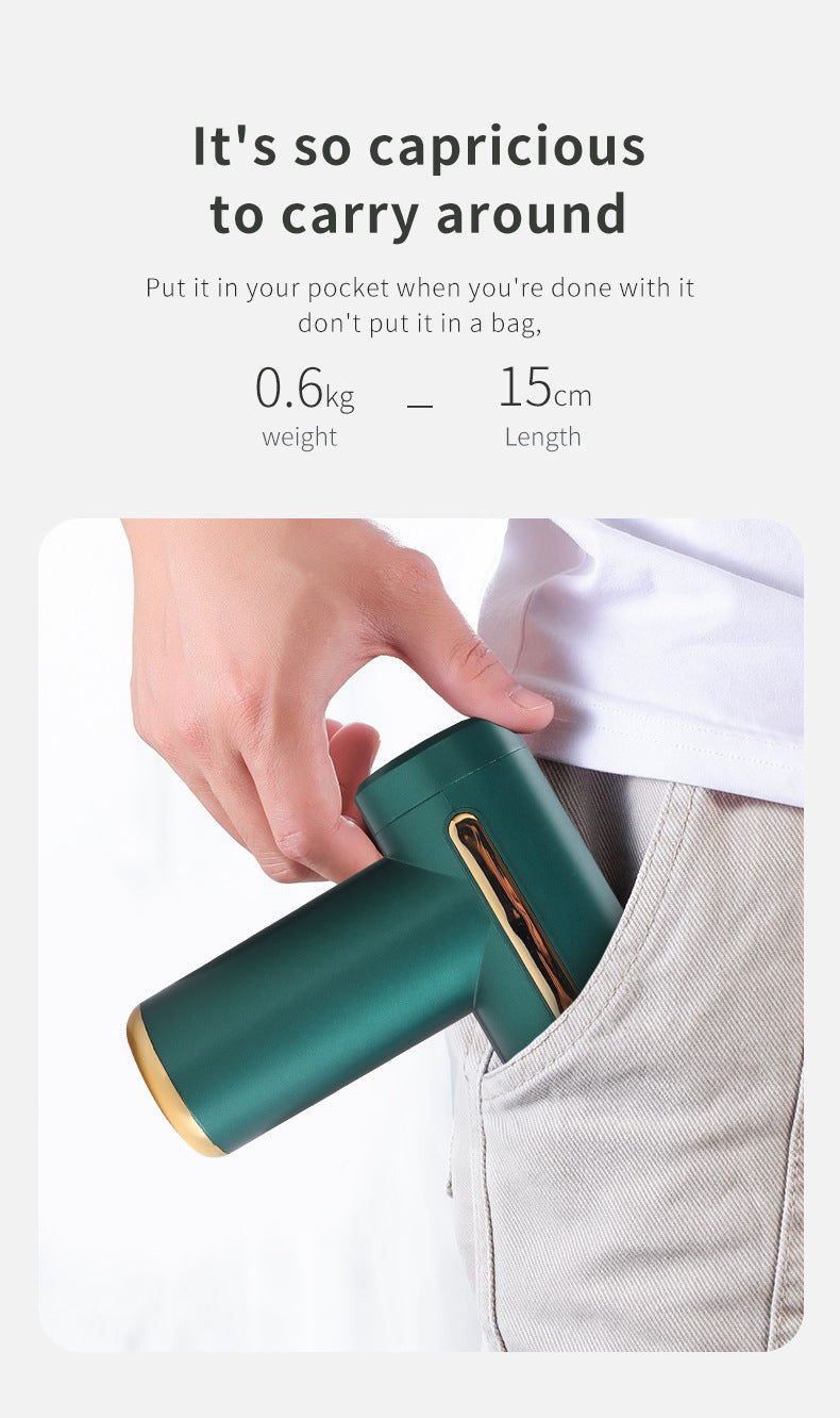 Compact Green Massage Gun