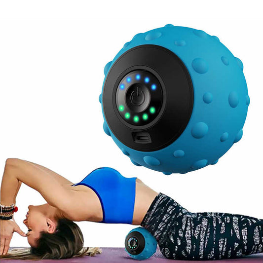 Blue Vibrating Massage Ball