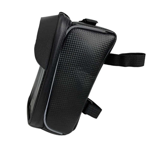 Waterproof Bicycle Phone Frame Bag with Sun Visor