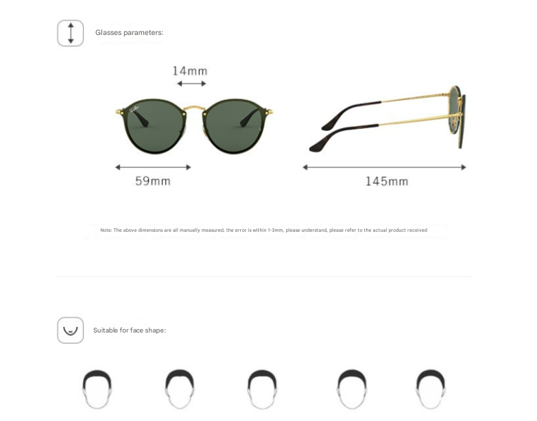 Black Frame Gradient Gray Round Sunglasses - Classic Retro Unisex Sunglasses for Driving & Everyday Wear