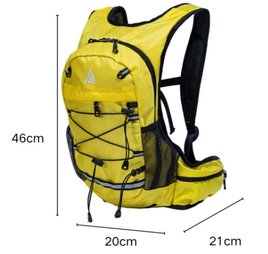 Pink Lightweight Hydration Backpack for Trail Running