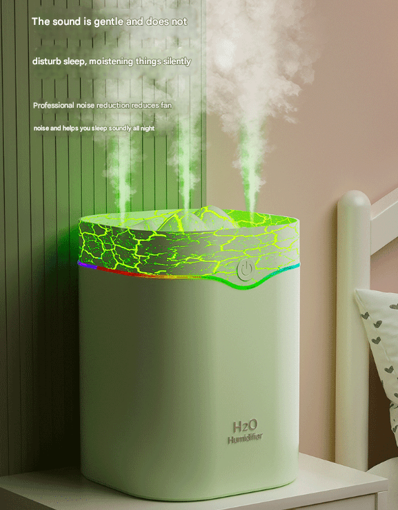 Best White Volcano Style 2L Cool Mist Humidifier | Buy Online at Furniture Things Australia