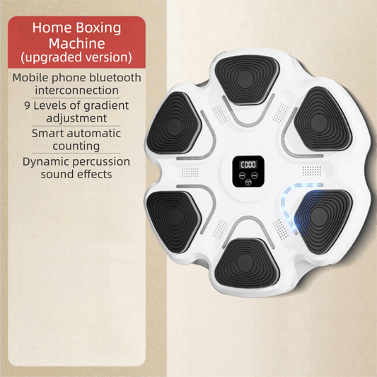 Best White 6-Target Sensor Smart Bluetooth Music Boxing Training Machine | Buy Online at Furniture Things Australia