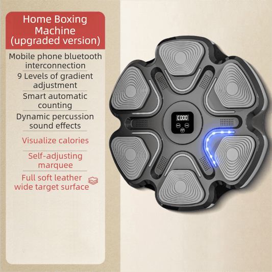 Best Black 6-Target Sensor Smart Bluetooth Music Boxing Training Machine | Buy Online at Furniture Things Australia