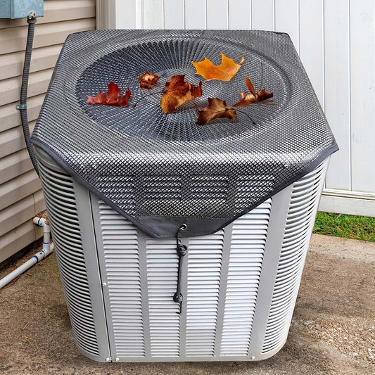 Best 2-Pack Ventilated Resin Mesh Outdoor Air Conditioner Cover81x81cm 32x32inch | Buy Online at Furniture Things Austr