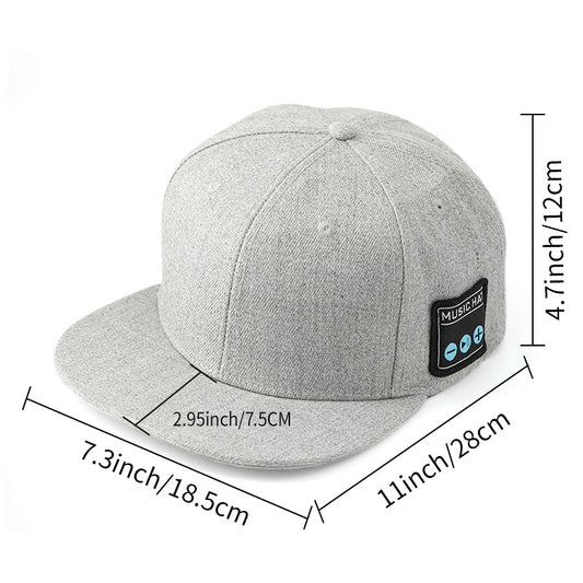 Black Bluetooth 5.4 Music Adjustable Sun Hat