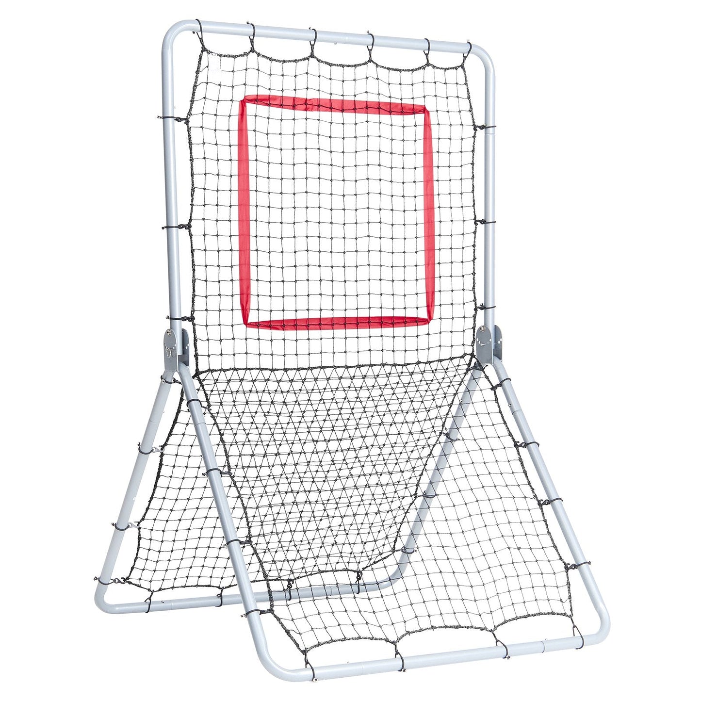 Baseball And Softball Rebounder Net, 3.5 x 6 ft PitchBack Baseball Pitching Nest