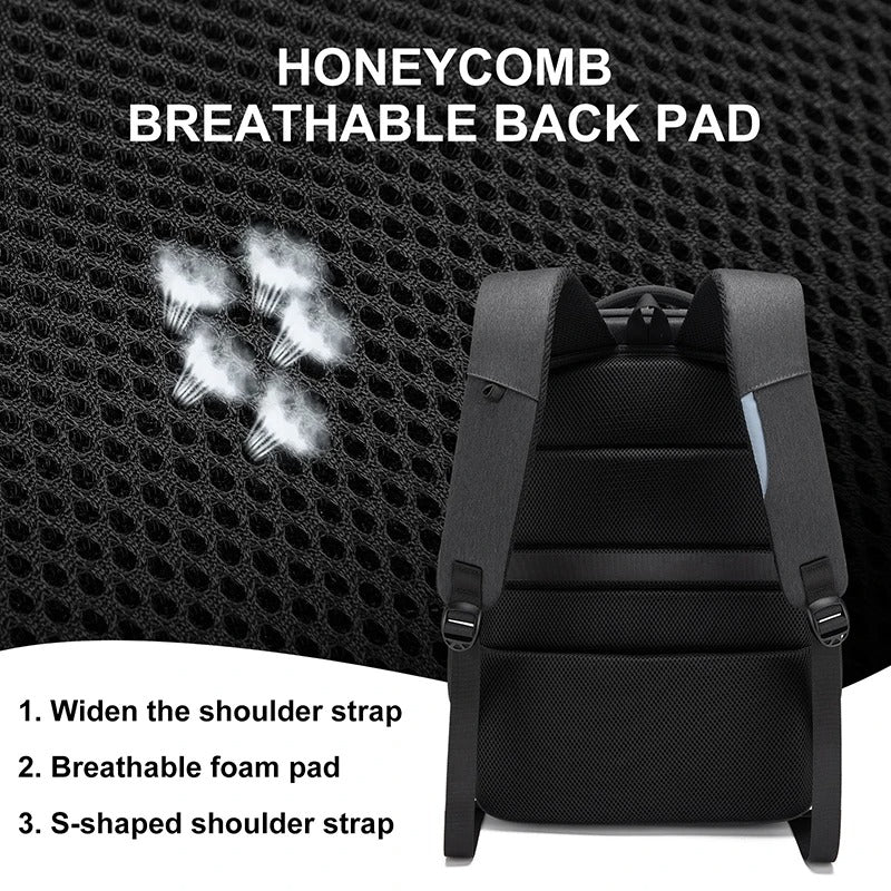 Waterproof Laptop Backpack with USB Port
