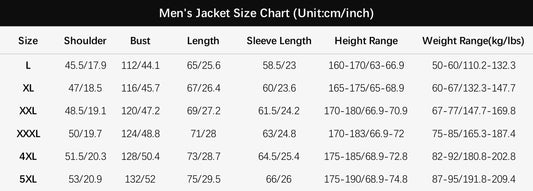 Men's Classic Winter Windbreaker (CG-5XL)