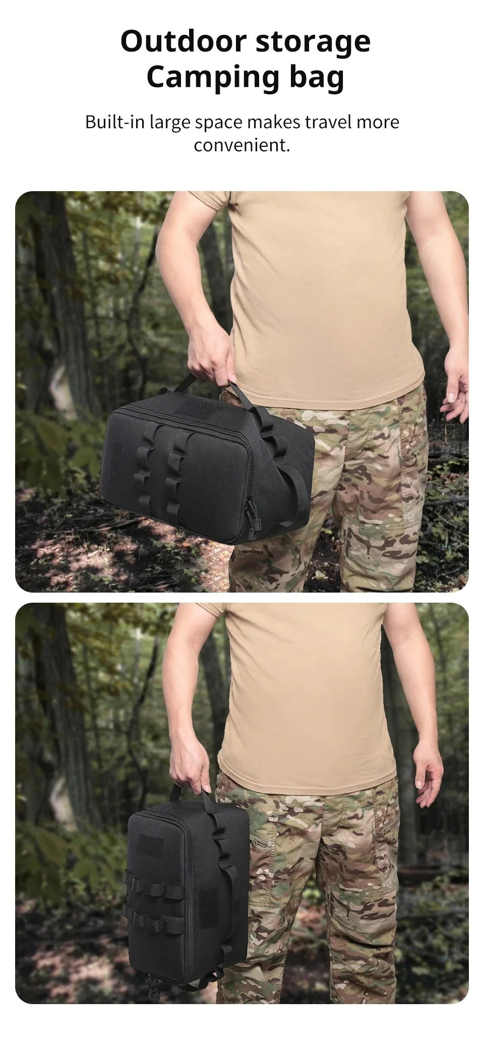 Camping Storage Bag with Large Capacity