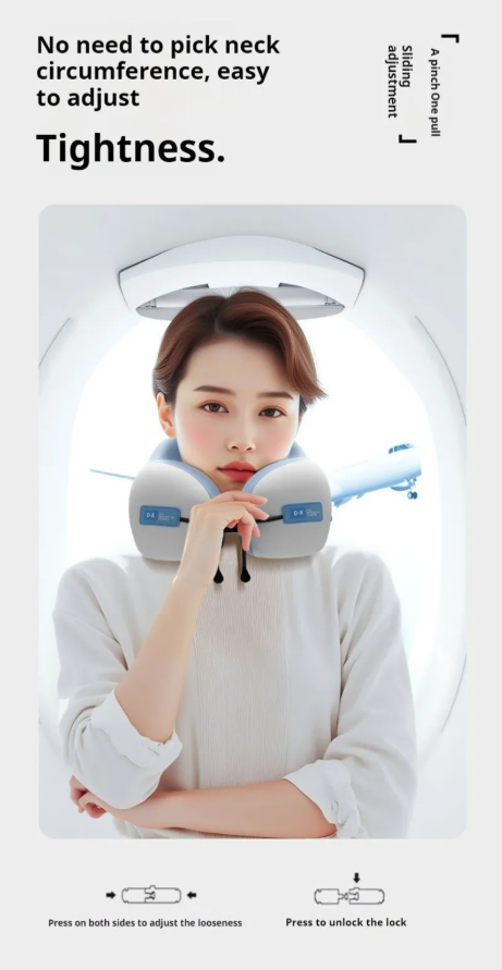 Neck Pillow Memory Foam Travel U Shaped
