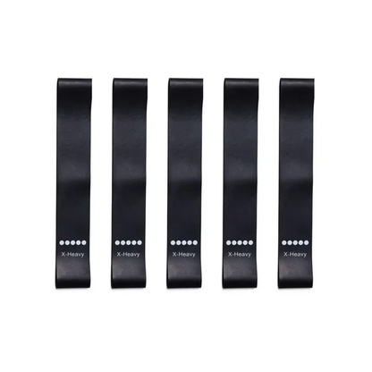 5-Level Resistance Workout Bands Set (Black)