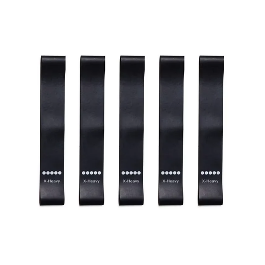 5-Level Resistance Workout Bands Set (Black)