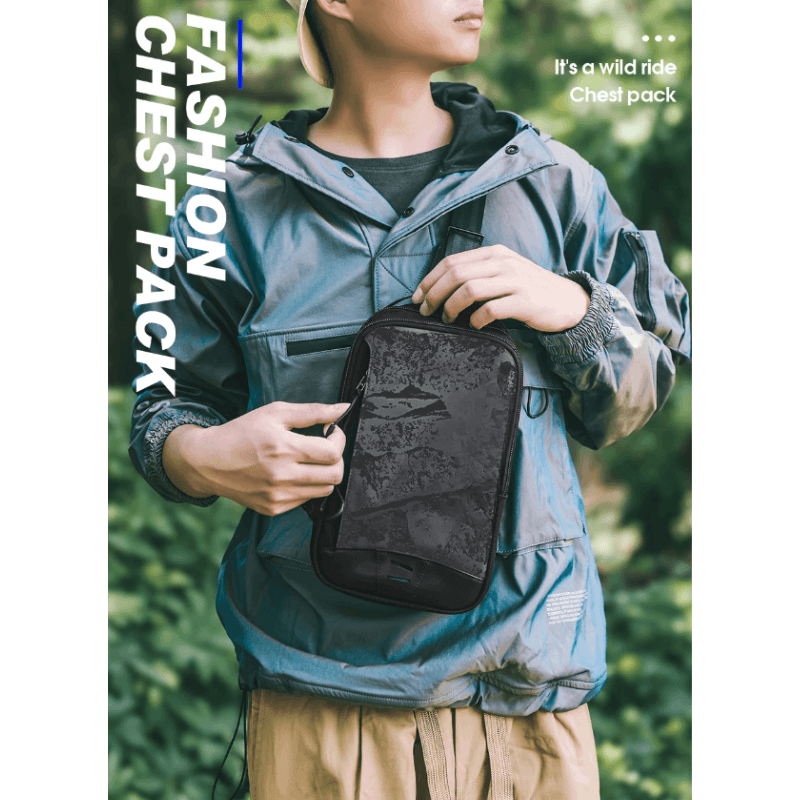 Best Chest Bag TPU Waterproof Camouflage Men Crossbody | Buy Online at Furniture Things Australia