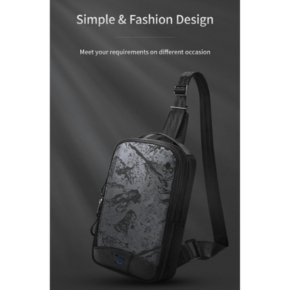 Chest Bag TPU Waterproof Camouflage Men Crossbody