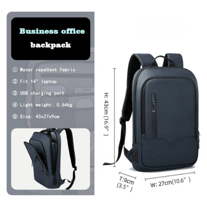 Best Backpack Waterproof Slim Laptop 156 Inch USB Business | Buy Online at Furniture Things Australia