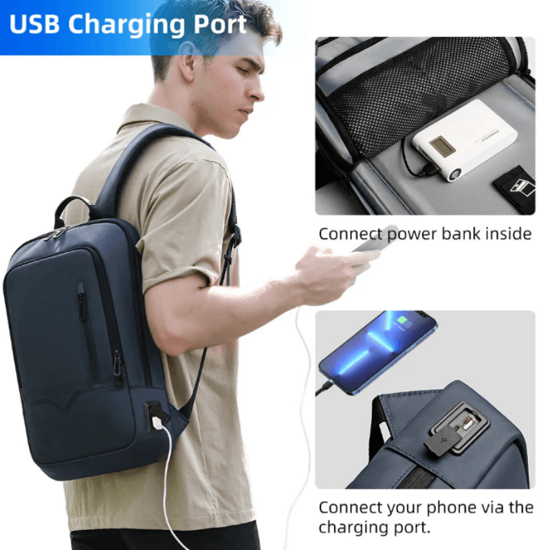 Best Backpack Waterproof Slim Laptop 156 Inch USB Business | Buy Online at Furniture Things Australia