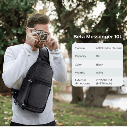 Best Camera Bag Waterproof Nylon Photography Sling Backpack 10L | Buy Online at Furniture Things Australia