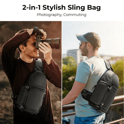 Best Camera Bag Waterproof Nylon Photography Sling Backpack 10L | Buy Online at Furniture Things Australia