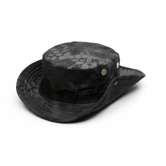 Boonie Black Python Unisex Hat with UV Protection for Hiking