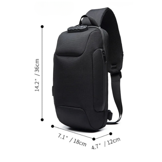 Shoulder Bag Anti-Theft Waterproof Crossbody Sling