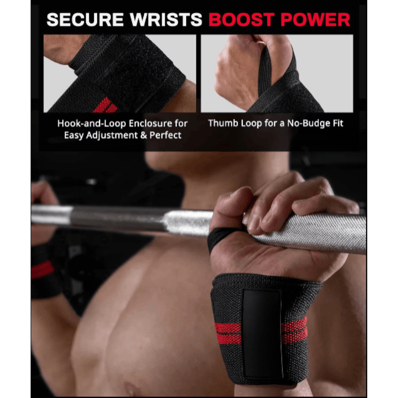 Best Wrist Wraps Weight Lifting Support Straps | Buy Online at Furniture Things Australia