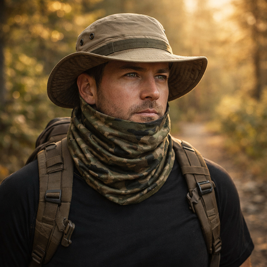 Boonie Khaki Unisex Hat with UV Protection for Hiking