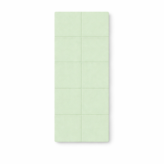 Dual-Sided Non-Slip TPE Exercise Mat for Yoga, Pilates, Kids Nap & Travel (Green)