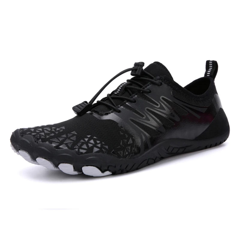 Trail Running Black Shoes for Men (Shoe Size: 41)