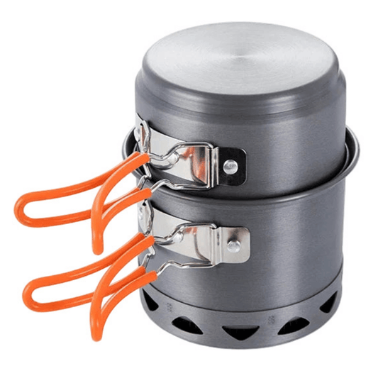 Best Cooking Pot Set Portable Aluminum Alloy Camping Foldable | Buy Online at Furniture Things Australia