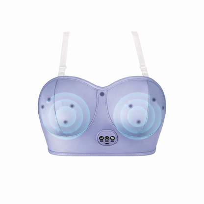 Breast Massager with Electric Wireless Hot Compress Bra