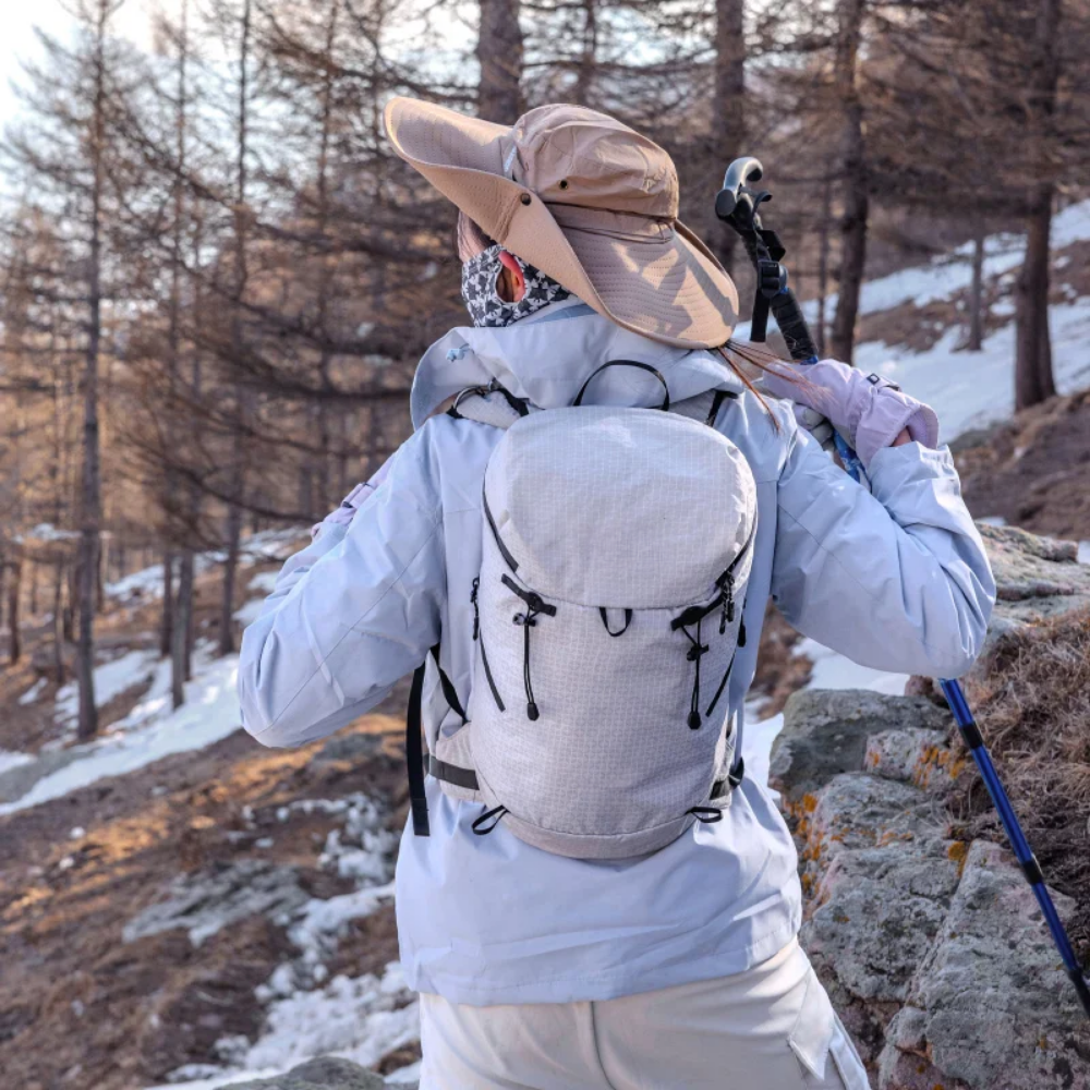 Hiking Backpack with Lightweight Waterproof Nylon