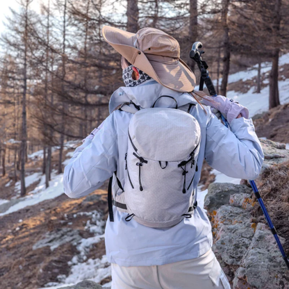 Hiking Backpack with Lightweight Waterproof Nylon