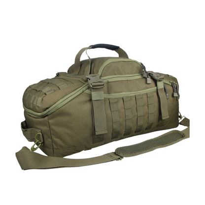 Tactical Backpack with 60L Waterproof 600D Polyester