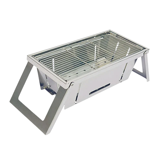 Charcoal Grill with Folding Stainless Portable