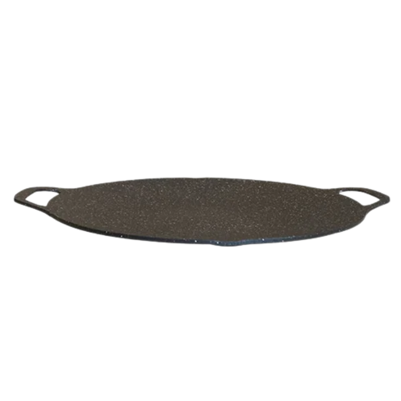BBQ Grill Pan with Nonstick Aluminum Round