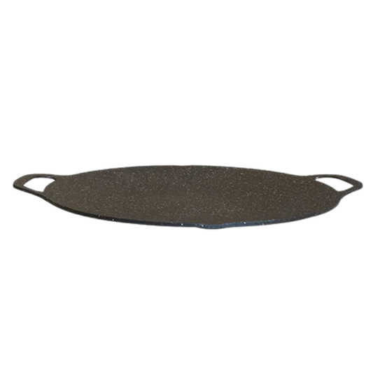 BBQ Grill Pan with Nonstick Aluminum Round