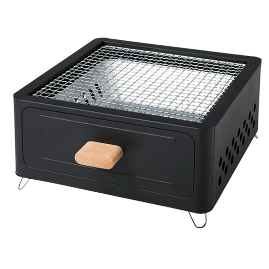 Charcoal Grill with Stainless Portable Nonstick