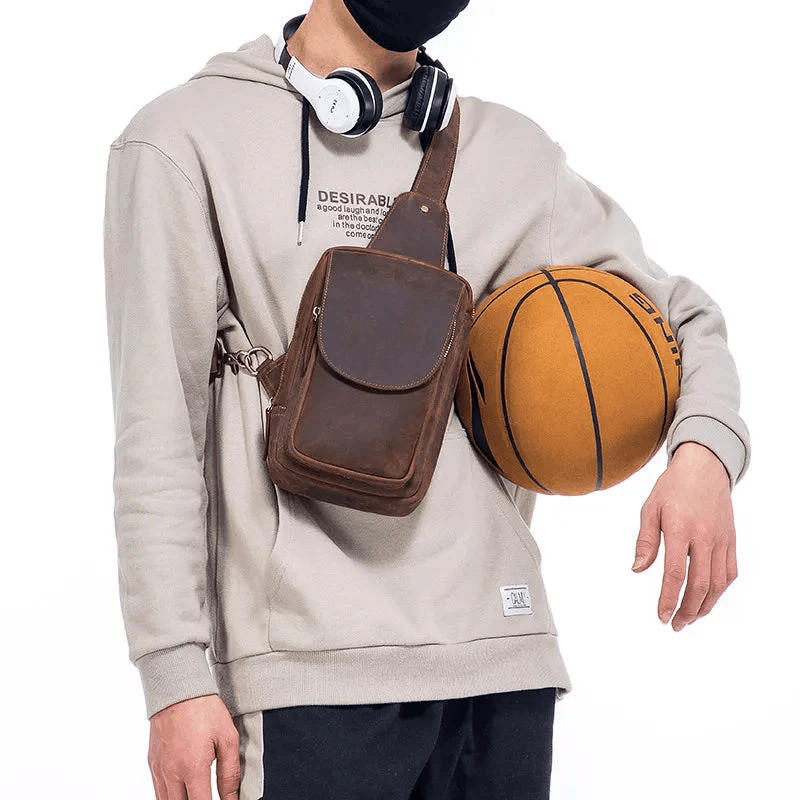 Best Men Crossbody Bag Leather Chest | Buy Online at Furniture Things Australia
