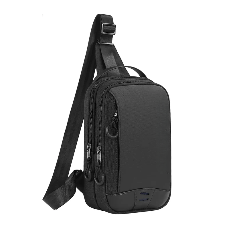 Men Chest Bag with 9.7 Inch iPad Waterproof