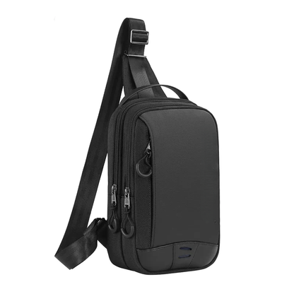 Men Chest Bag with 9.7 Inch iPad Waterproof