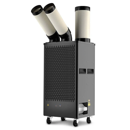 4.5kW Portable Industrial Spot Cooler, with Twin Cooling Ducts, 15A Plug
