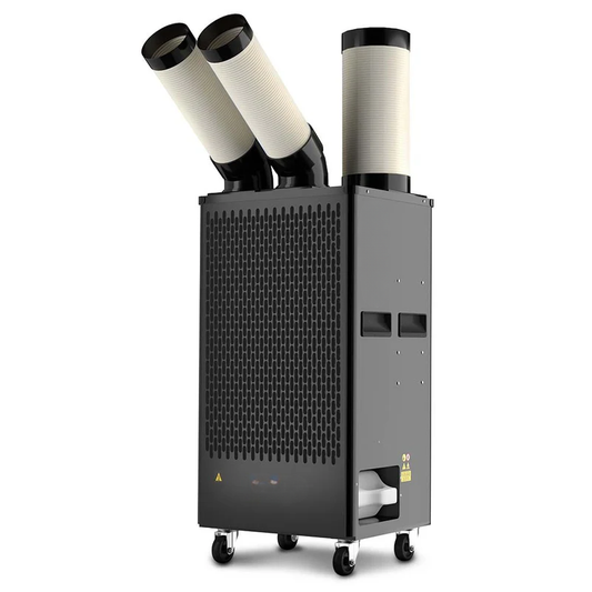 4.5kW Portable Industrial Spot Cooler, with Twin Cooling Ducts, 15A Plug