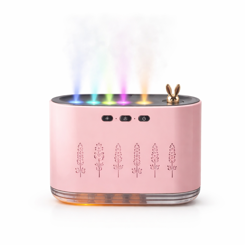 Pink Dynamic Color Changing Humidifier